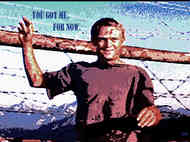 Steve as Virgil Hilts